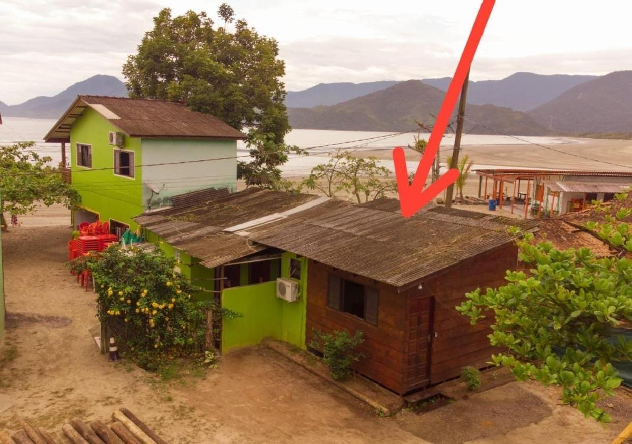 827 Chale Pe Na Areia, Completo Na Praia Do Estaleiro Em Ubatuba - 1 Dormitorio, 1 Banheiro, 1 Vaga De Garagem Exteriör bild