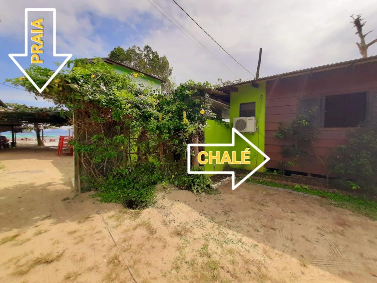 827 Chale Pe Na Areia, Completo Na Praia Do Estaleiro Em Ubatuba - 1 Dormitorio, 1 Banheiro, 1 Vaga De Garagem Exteriör bild