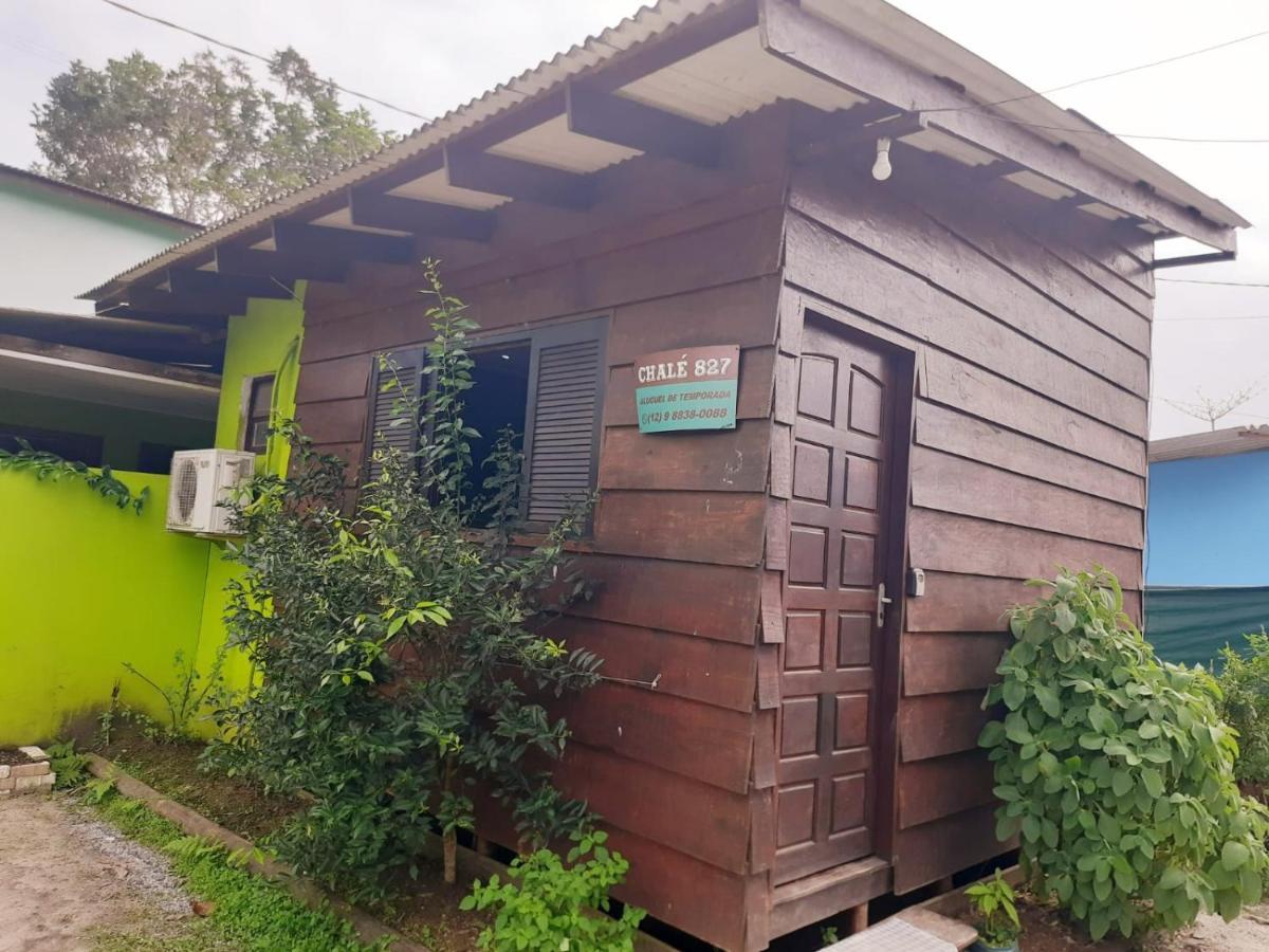 827 Chale Pe Na Areia, Completo Na Praia Do Estaleiro Em Ubatuba - 1 Dormitorio, 1 Banheiro, 1 Vaga De Garagem Exteriör bild